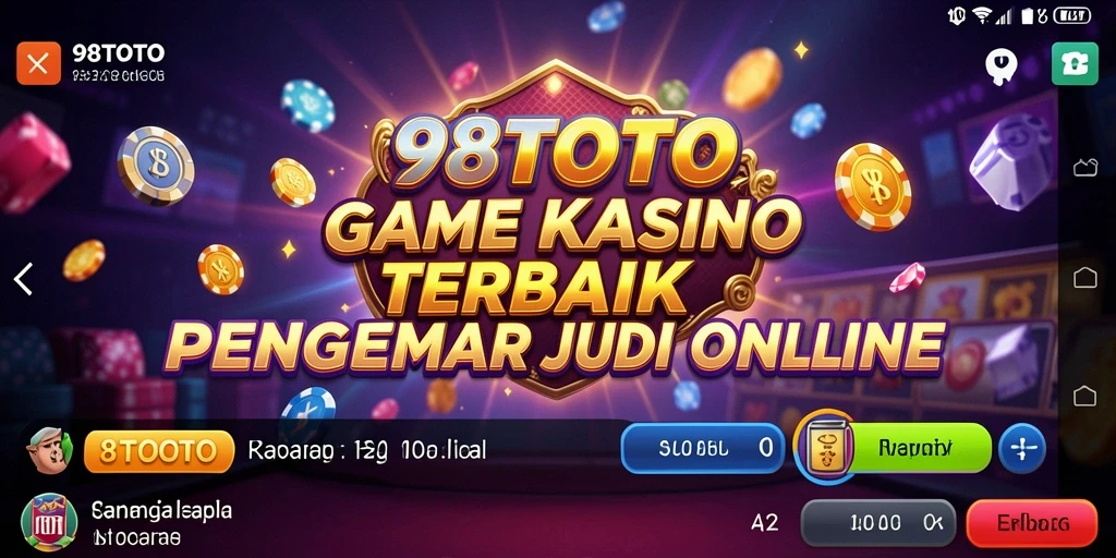 Gameplay menarik dalam aplikasi Kasino 98TOTO.