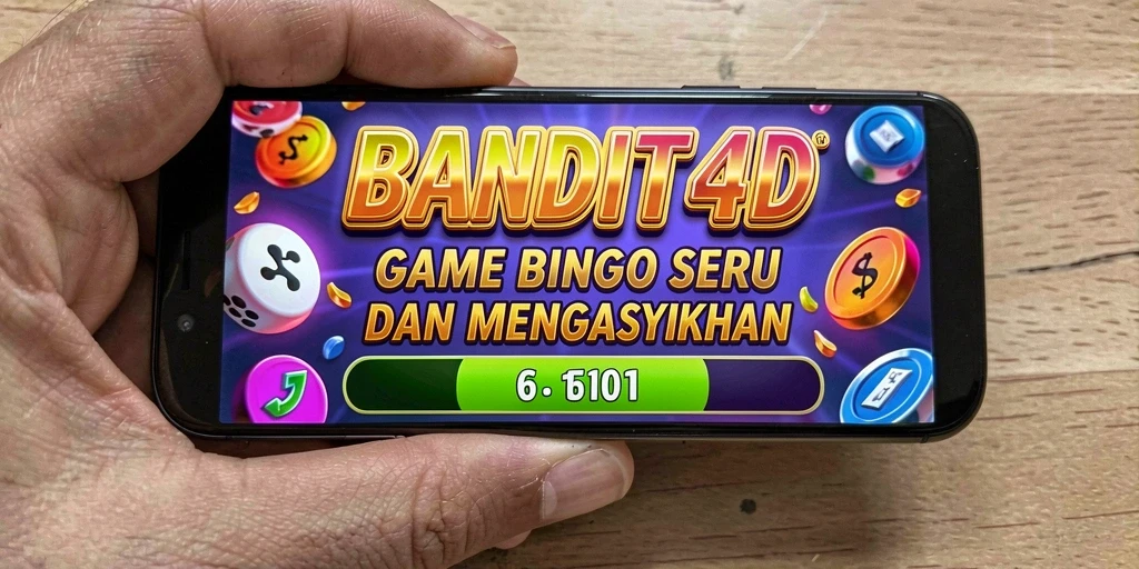 Tampilan gameplay seru Bingo di BANDIT4D