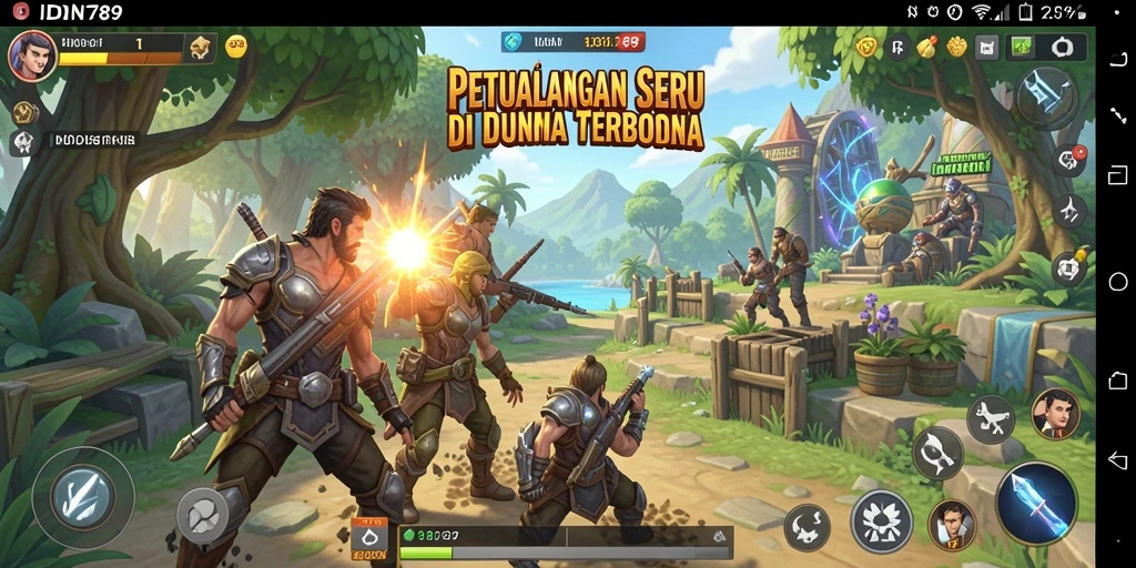 Tampilan gameplay Open World yang menakjubkan dari IDN789.