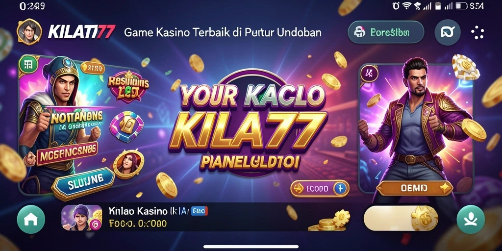 Tampilan gameplay KILAT77 saat bermain kasino langsung.