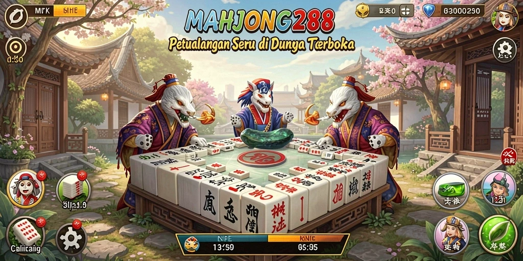 Tampilan gameplay seru di dunia terbuka MAHJONG288