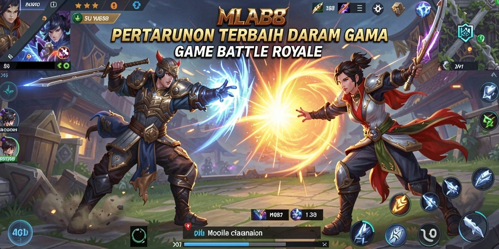 Tangkapan layar MLBB8 menampilkan aksi seru dalam game Battle Royale.