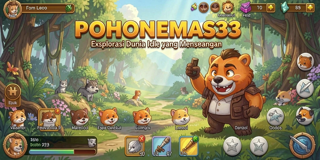 Tampilan gameplay POHONEMAS33 yang menawan dan menarik.