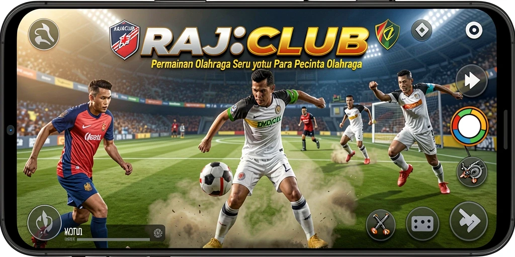 Tampilan screenshot utama RAJACLUB menampilkan gameplay yang mendebarkan.
