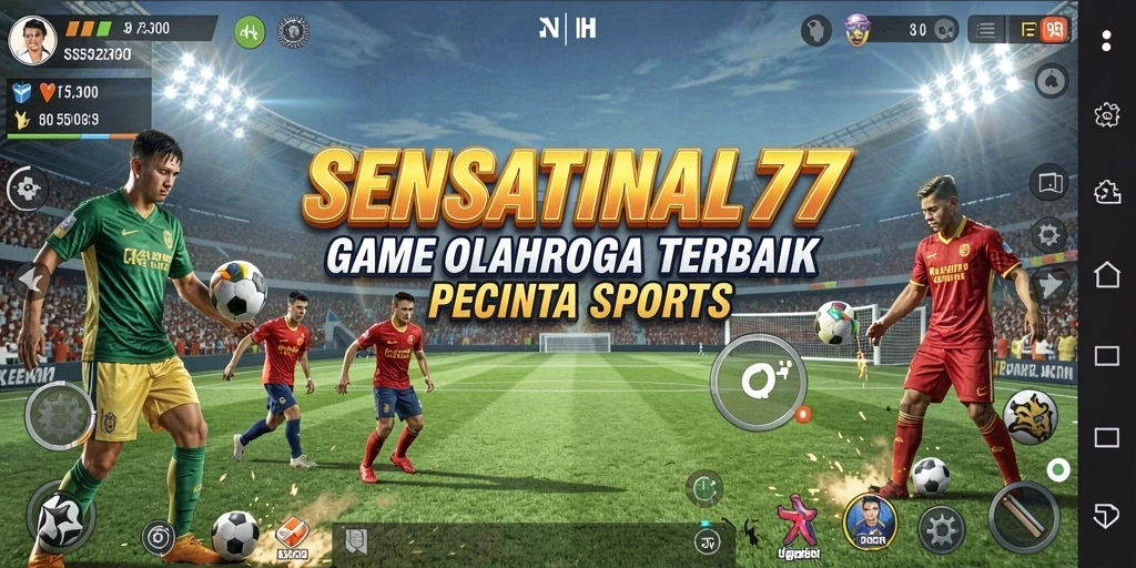 Gameplay menegangkan dari SENSATIONAL77 yang menampilkan olahraga seru.