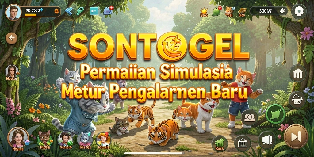 Screenshot gameplay SONTOGEL yang menggambarkan aksi seru.