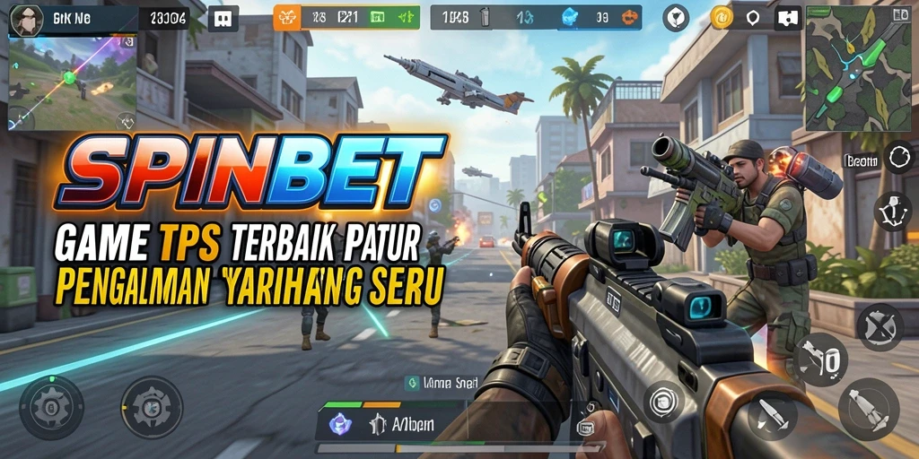 Screenshot SPINBET menunjukkan pengalaman gameplay yang mendebarkan.