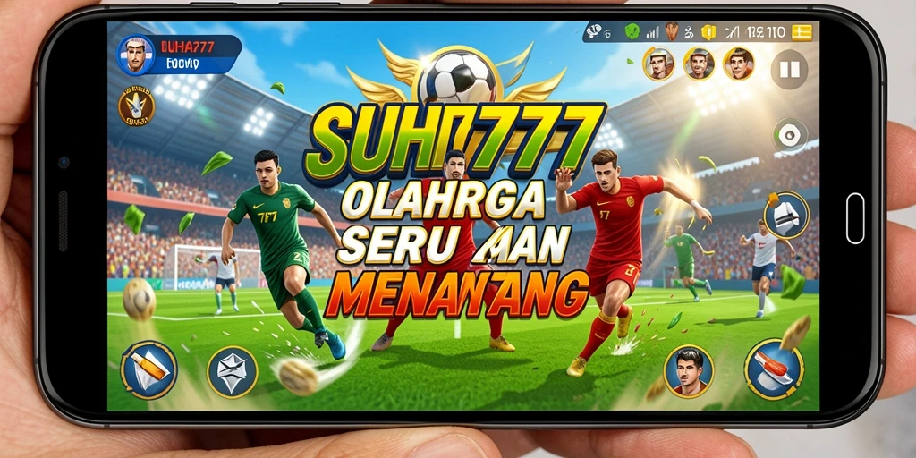 Screenshot gameplay SUHU777 menunjukkan aksi olahraga yang dinamis dan menarik.